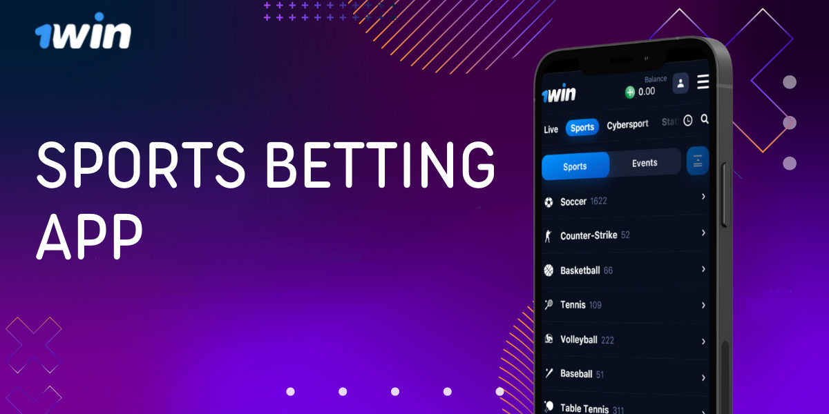 The 1Win app will simplify the process of creating sports bets