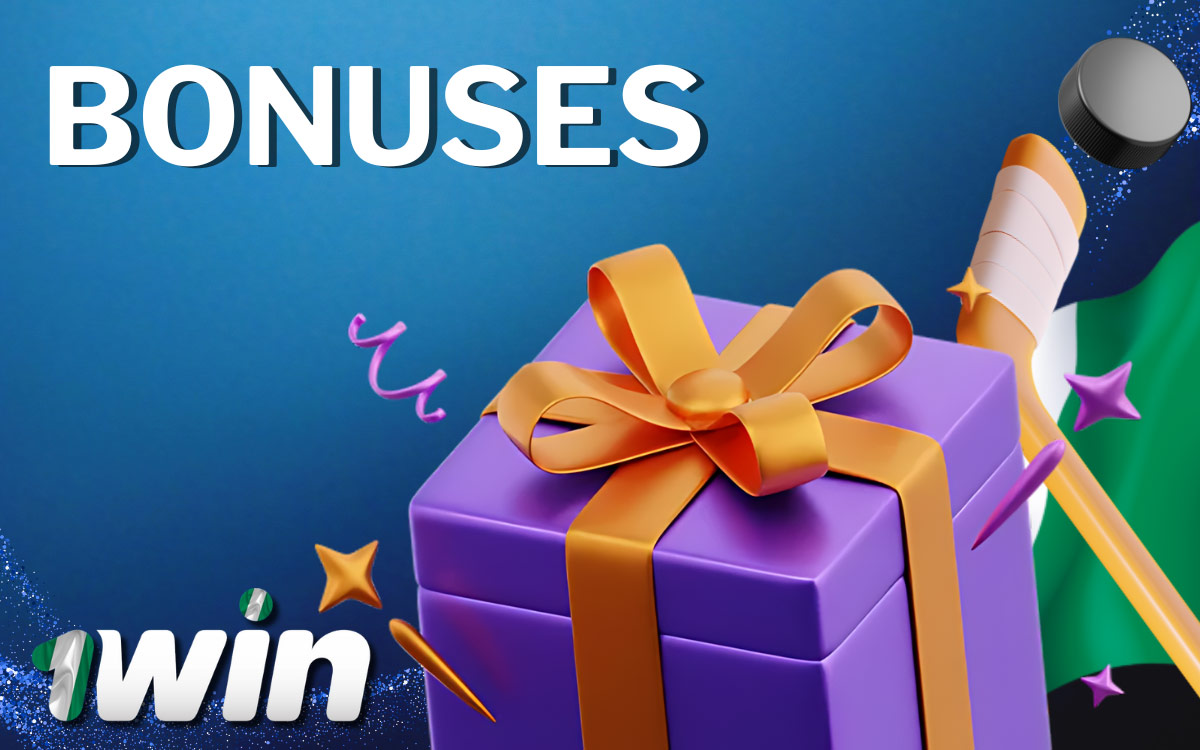 1win hokey Bonuses on Sports