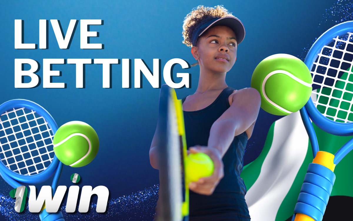 1win Nigeria Live Tennis Betting